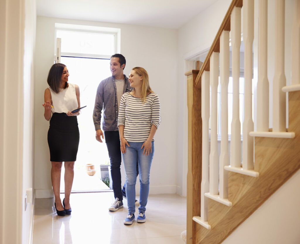 Showing around tenants - this is the estate agents for landlords in derby